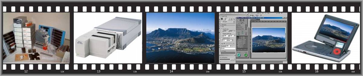 dias scannen naar dvd